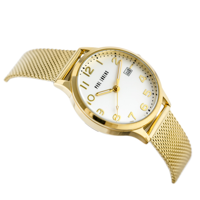 PAUL LORENS WOMEN'S WATCH - PL20000B-3D1 (zg572a) + BOX