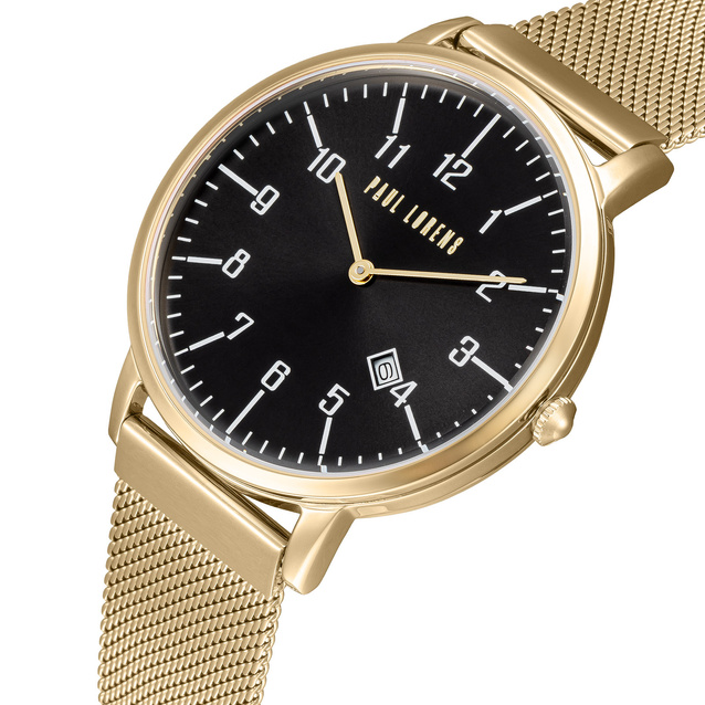 PAUL LORENS WOMEN'S WATCH - PL11503B-1D1 (zg510d) + BOX