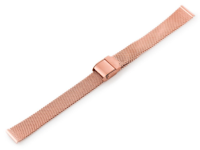 Bransoleta 302RG - siatka HQ - rosegold - 12mm