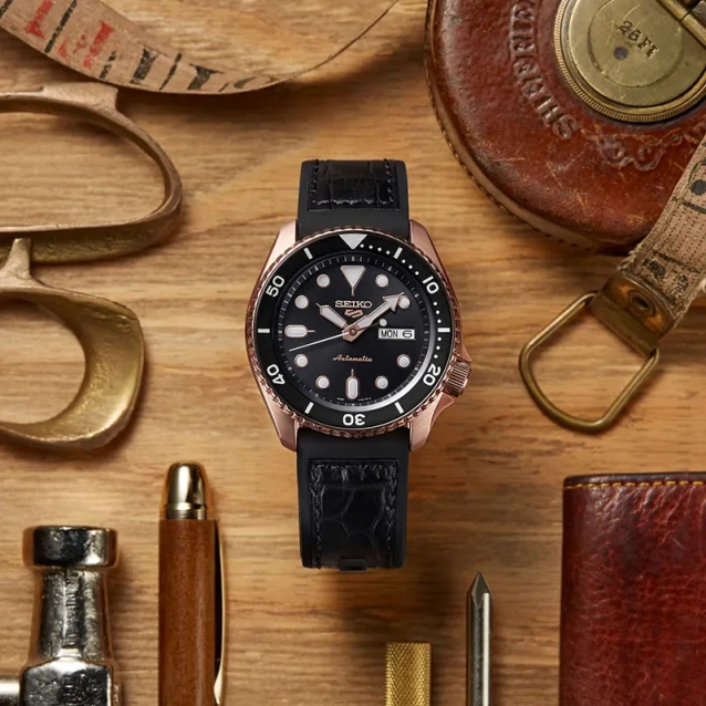 SEIKO MEN'S WATCH SRPD76K1 AUTOMATIC + BOX