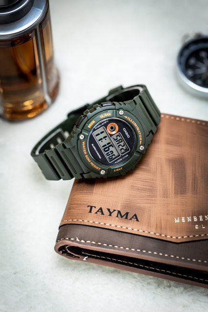 Casio Men's Watch W-216H-3B + BOX