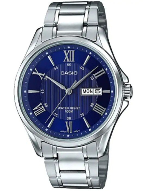 CASIO MEN'S WATCH MTP-1384D-2A + BOX