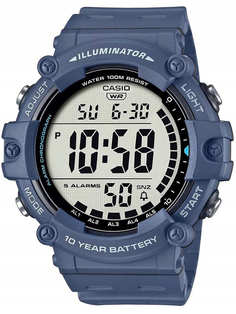 ZEGAREK MĘSKI CASIO SPORT ILLUMINATOR AE-1500WH-2A + BOX