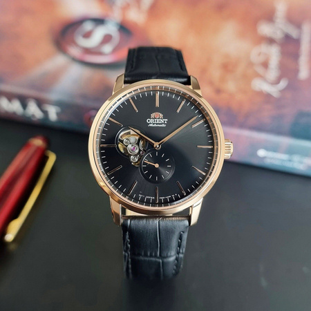 Zegarek Męski Orient Open Heart Automatic RA-AR0103B10B + BOX