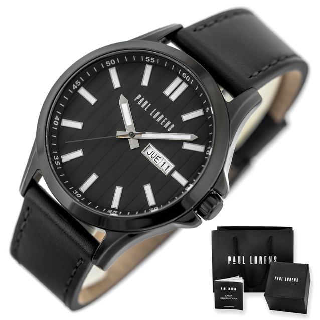 ZEGAREK MĘSKI PAUL LORENS -    PL8071A3-1A5  (zg374c) + BOX
