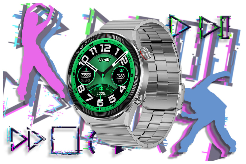 Rubicon RNCE99 MEN'S SMARTWATCH - CALL MAKING, WIRELESS CHARGING (sr046a)