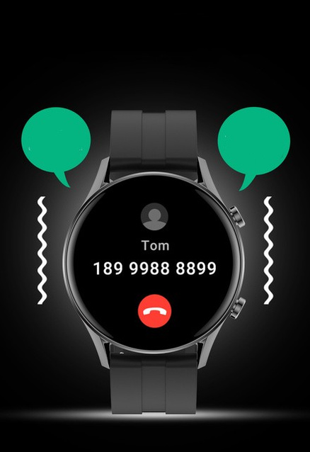 SMARTWATCH MĘSKI G. Rossi SW019-3 black/red (sg014c) PROWADZENIE ROZMÓW