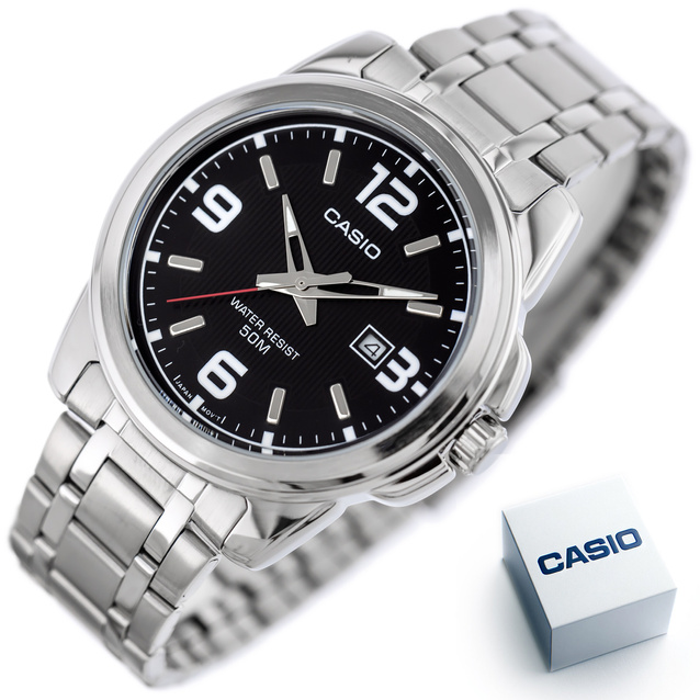CASIO MEN'S WATCH MTP-1314D-1AV (zd024c) + BOX