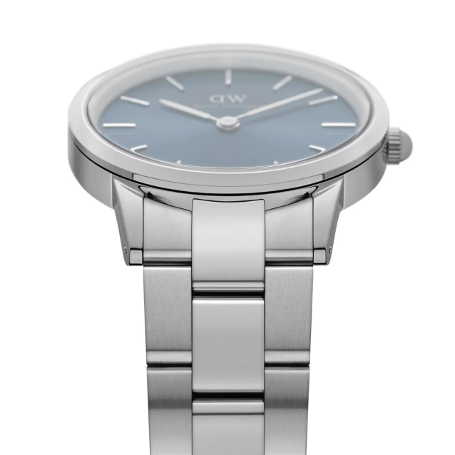 ZEGAREK DAMSKI DANIEL WELLINGTON DW00100457 Iconic Link Arctic 28mm Blue
