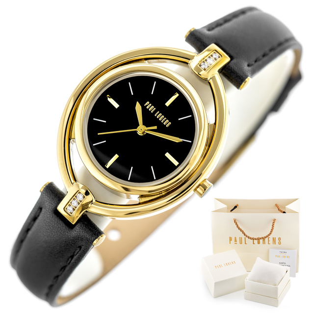 ZEGAREK DAMSKI PAUL LORENS -  PL13628A-1A2 (zg555i) + BOX