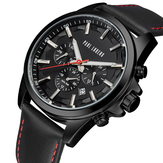 PAUL LORENS MALE WATCH - PL20010A-1A3 (zg379b) + BOX