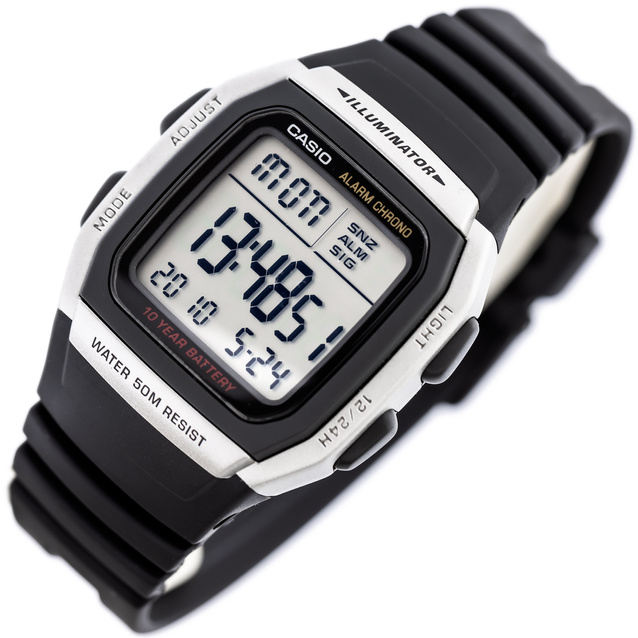 CASIO MEN'S WATCH W-96H-1A + BOX