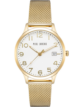 PAUL LORENS WOMEN'S WATCH - PL20000B-3D1 (zg572a) + BOX