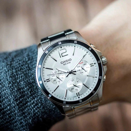 Casio MTP-1374D-7A Men's Watch (zd063e) + BOX