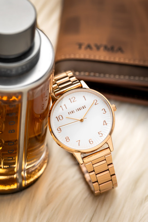 PAUL LORENS WOMEN'S WATCH - 11715B3-4D1 (zg503c) + BOX