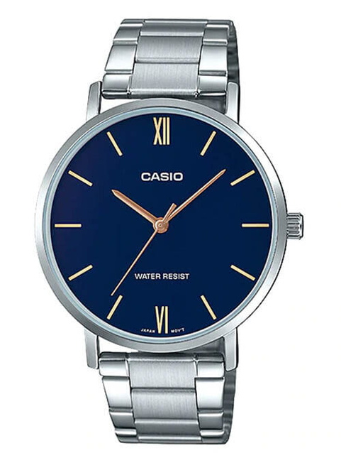 CASIO MTP-VT01D-2B MEN'S WATCH (zd165n) + BOX