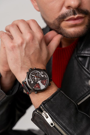 PAUL LORENS MALE WATCH - PL11706A2-1A3 (zg369b) + BOX