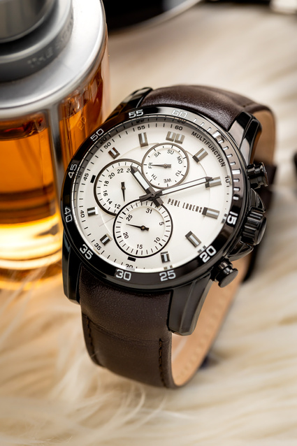 ZEGAREK MĘSKI PAUL LORENS -  PL9753A8-3B1  (zg364g) + BOX