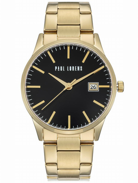 PAUL LORENS MALE WATCH - PL14573B-1D1 (zg367b) + BOX