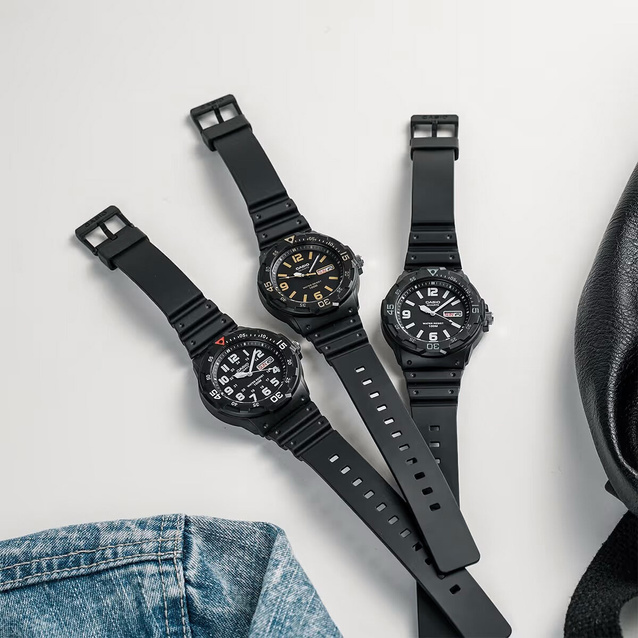 CASIO MRW-200H-1B MEN'S WATCH (zd147a) + BOX