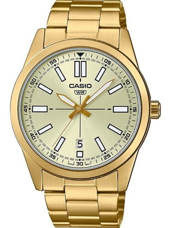 CASIO MEN'S WATCH MTP-VD02G-9EUDF (zd217d) + BOX