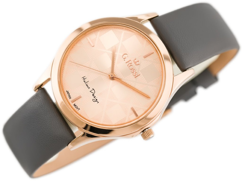 WOMEN'S WATCH G. ROSSI - 10513A-4B4 (zg715e) + BOX