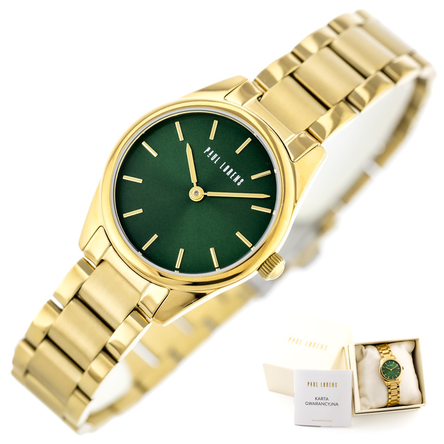 PAUL LORENS WOMEN'S WATCH - PL20008B-8D1 (zg571d) + BOX