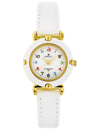 PERFECT LP152-01 CHILDREN'S WATCH - COMMUNION - white (zp811d)