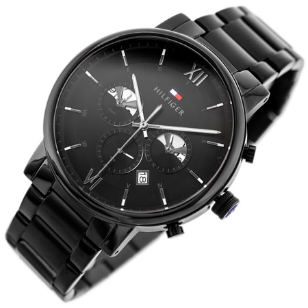 TOMMY HILFIGER MEN'S WATCH 1710410 EVAN (zf033a) + BOX