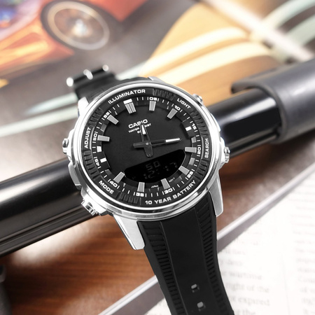 ZEGAREK MĘSKI CASIO AMW-880-1A + BOX