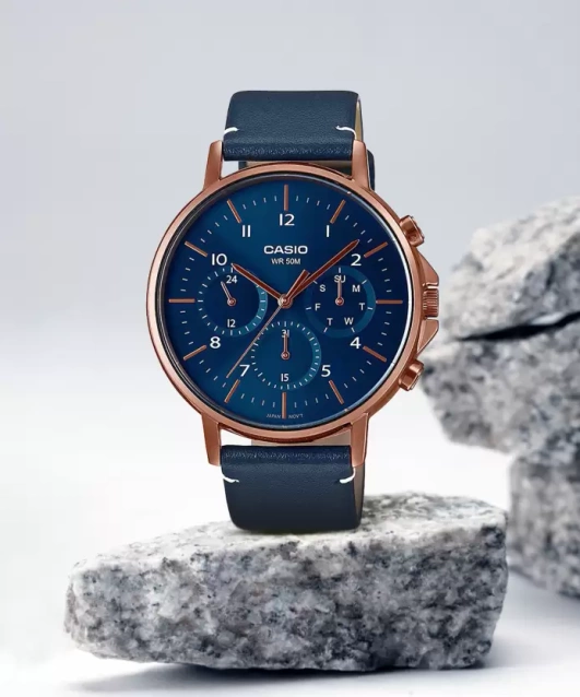 CASIO MTP-E321RL-2A MEN'S WATCH (zd190a) + BOX