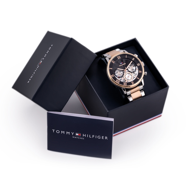 TOMMY HILFIGER MEN'S WATCH 1710570 Legend (zf107b) + BOX