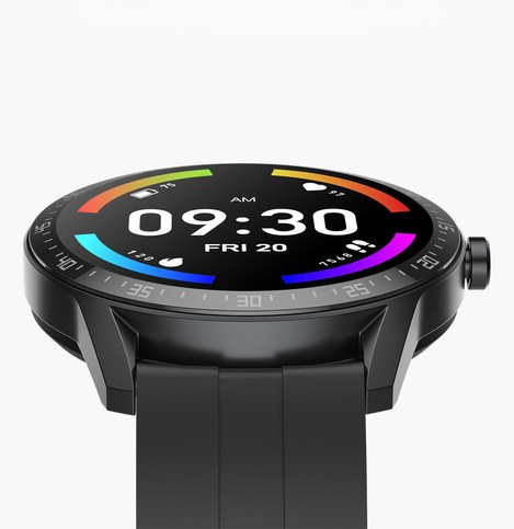 SMARTWATCH MĘSKI G. Rossi SW018-5 black/blue (sg012e) WŁASNE TARCZE