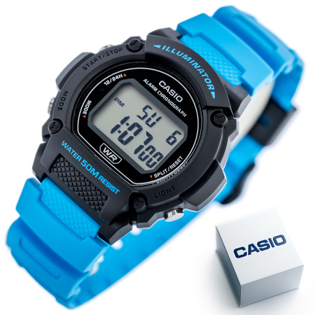 Zegarek Męski Casio W-219H-2A2VEF (zd207f) + BOX