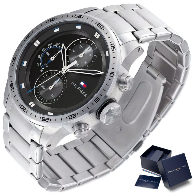 ZEGAREK MĘSKI TOMMY HILFIGER 1791805 TRENT (zf068a) + BOX