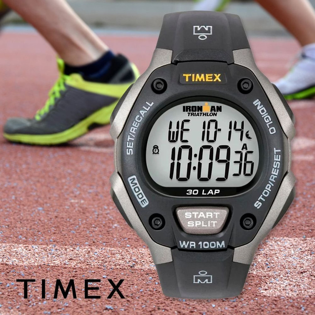 TIMEX T5E901 C30 Ironman Traditional 30-Lap Full-Size Men's Watch + BOX