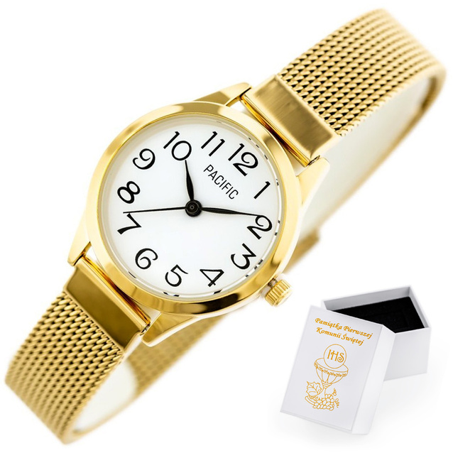 PACIFIC WOMEN'S WATCH X6131-02 - communion mesh (zy648a)