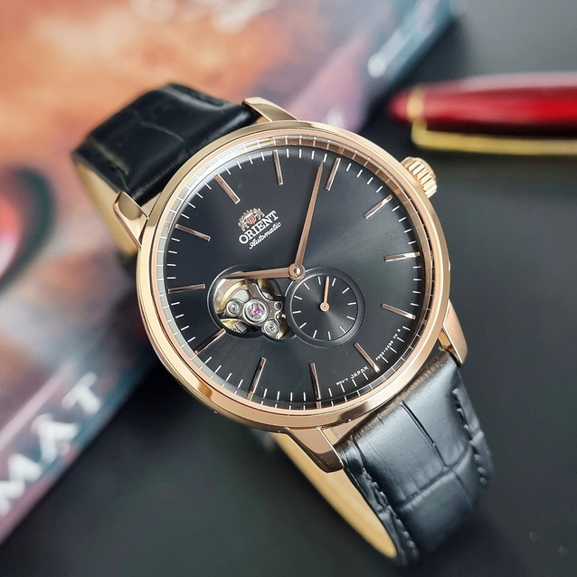 Zegarek Męski Orient Open Heart Automatic RA-AR0103B10B + BOX