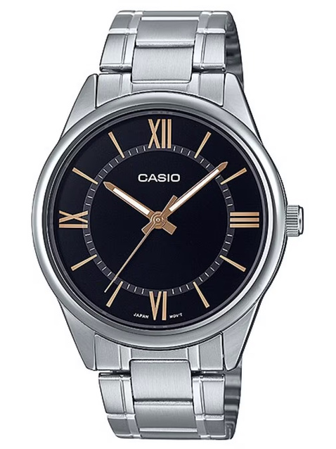 CASIO MEN'S WATCH MTP-V005D-1B5 + BOX