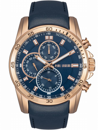 ZEGAREK MĘSKI PAUL LORENS - PL9753A8-6F3 (zg364f) + BOX
