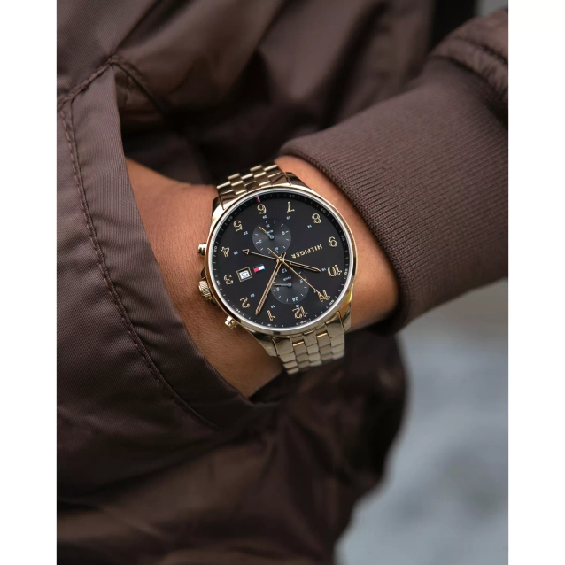 TOMMY HILFIGER MEN'S WATCH 1791708 WEST (zf018b) + BOX