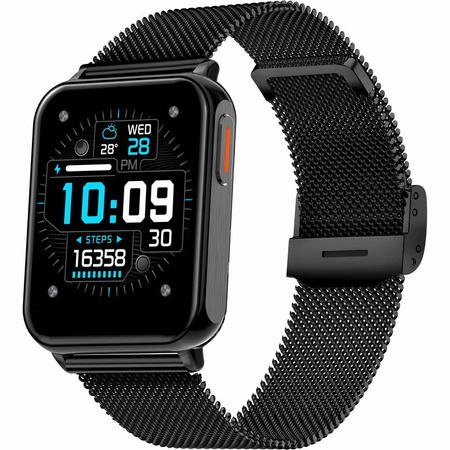 SMARTWATCH UNISEX GRAVITY GT17-9 - AMOLED, DODATKOWY PASEK (sg038i)