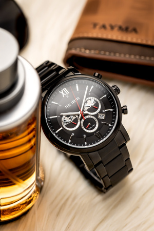 ZEGAREK MĘSKI PAUL LORENS -  PL20017B-1A5 (zg386c) + BOX