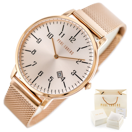 ZEGAREK DAMSKI PAUL LORENS - PL11503B-4D2  (zg510e) + BOX