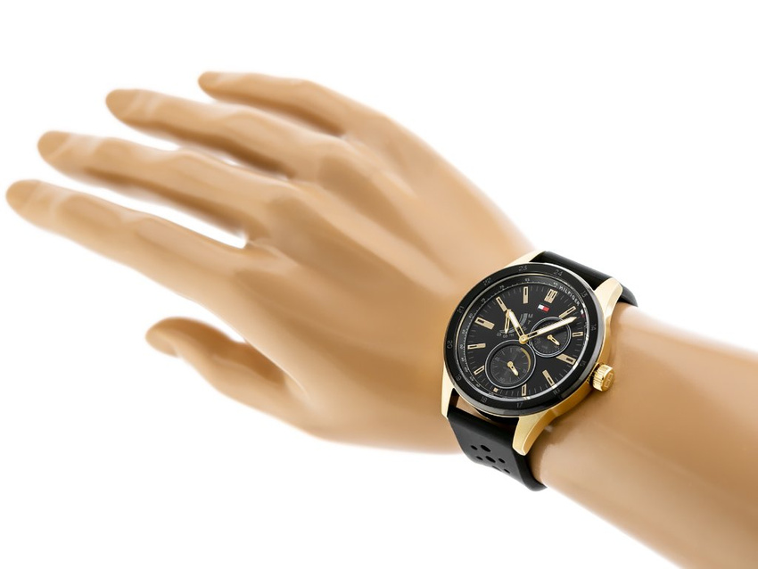 TOMMY HILFIGER MEN'S WATCH 1791636 AUSTIN (zf017a) + BOX