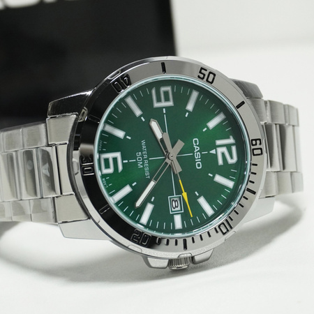 ZEGAREK MĘSKI CASIO MTP-VD01D-3B + BOX