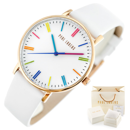 ZEGAREK DAMSKI PAUL LORENS 41mm PL12600A2-3C3 (zg586b) + BOX