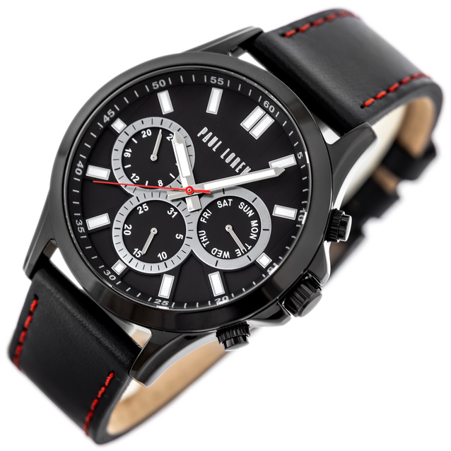 PAUL LORENS MALE WATCH - PL8071A2-1A3 (zg373a) + BOX