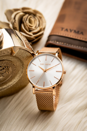 ZEGAREK DAMSKI PAUL LORENS -  PL10401B-3D3 (zg505e) + BOX