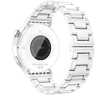 SMARTWATCH DAMSKI Rubicon RNCE92 - WYKONYWANIE POŁĄCZEŃ, CERAMIKA (sr038c)